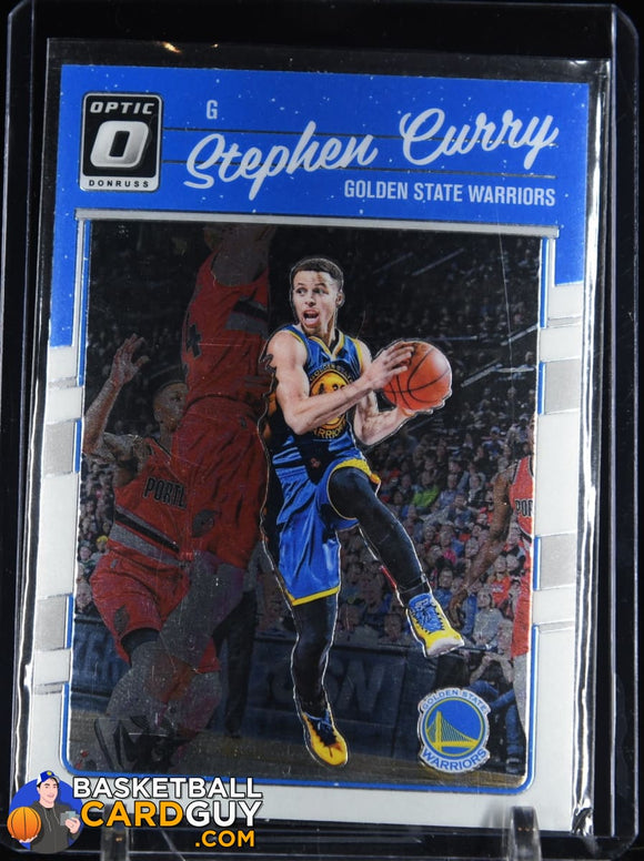 Stephen Curry 2016-17 Donruss Optic #135 basketball card