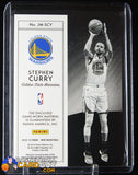 Stephen Curry 2018-19 Panini Noir Jumbo Material #/99 basketball card, jersey, numbered