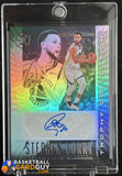 Stephen Curry 2019-20 Panini Illusions Trophy Collection Signatures #12 autograph, basketball card