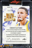 Stephen Curry 2022 Finals MVP Autograph Leaf Direct #/316 autograph, basketball card, numbered