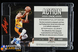 Stephen Curry 2022 Leaf Pro Set Action Ink #AI-SC1 MSP #/15 autograph, basketball card, numbered