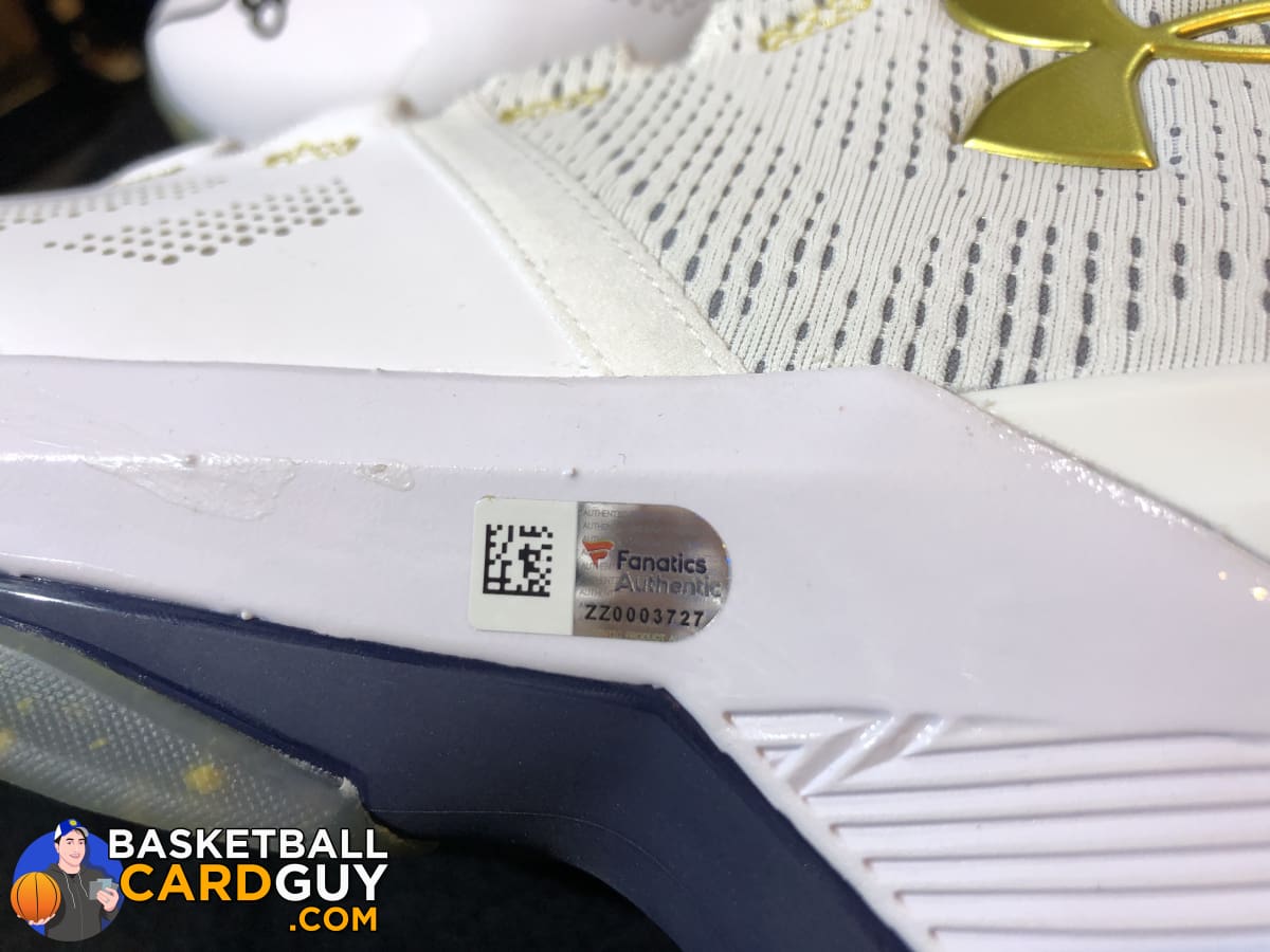 Stephen Curry Autographed All-Star Shoes “B2B MVP” Inscription (FANATI –  Basketball Card Guy