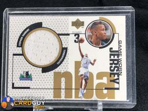 Stephon Marbury 1998-99 Upper Deck Game Jerseys #GJ33 - Basketball Cards