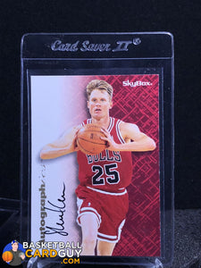 Steve Kerr 1996-97 Skybox Autographics - Basketball Cards