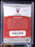 Steve Kerr 2007-08 Fleer Hot Prospects Stat Tracker Jersey Autographs #/50 - Basketball Cards