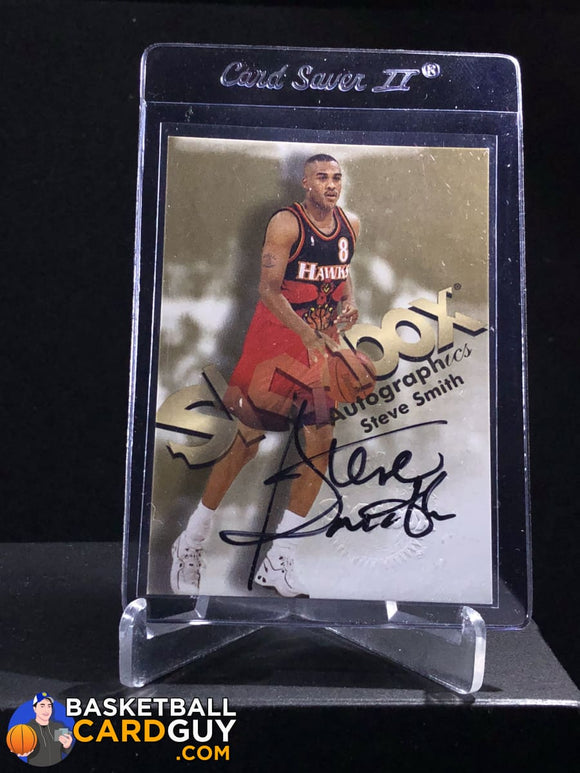 Steve Smith 1998-99 Skybox Premium Autographics - Basketball Cards