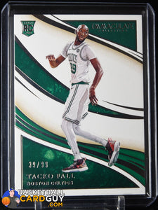 Tacko Fall 2019-20 Panini Immaculate Rookie Base - RC #39/99 basketball card, numbered