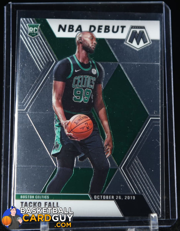 Tacko Fall 2019-20 Panini Mosaic #276 NBA Debut basketball card, rookie card