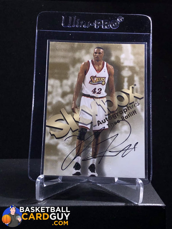 Theo Ratliff 1998-99 Skybox Premium Autographics - Basketball Cards