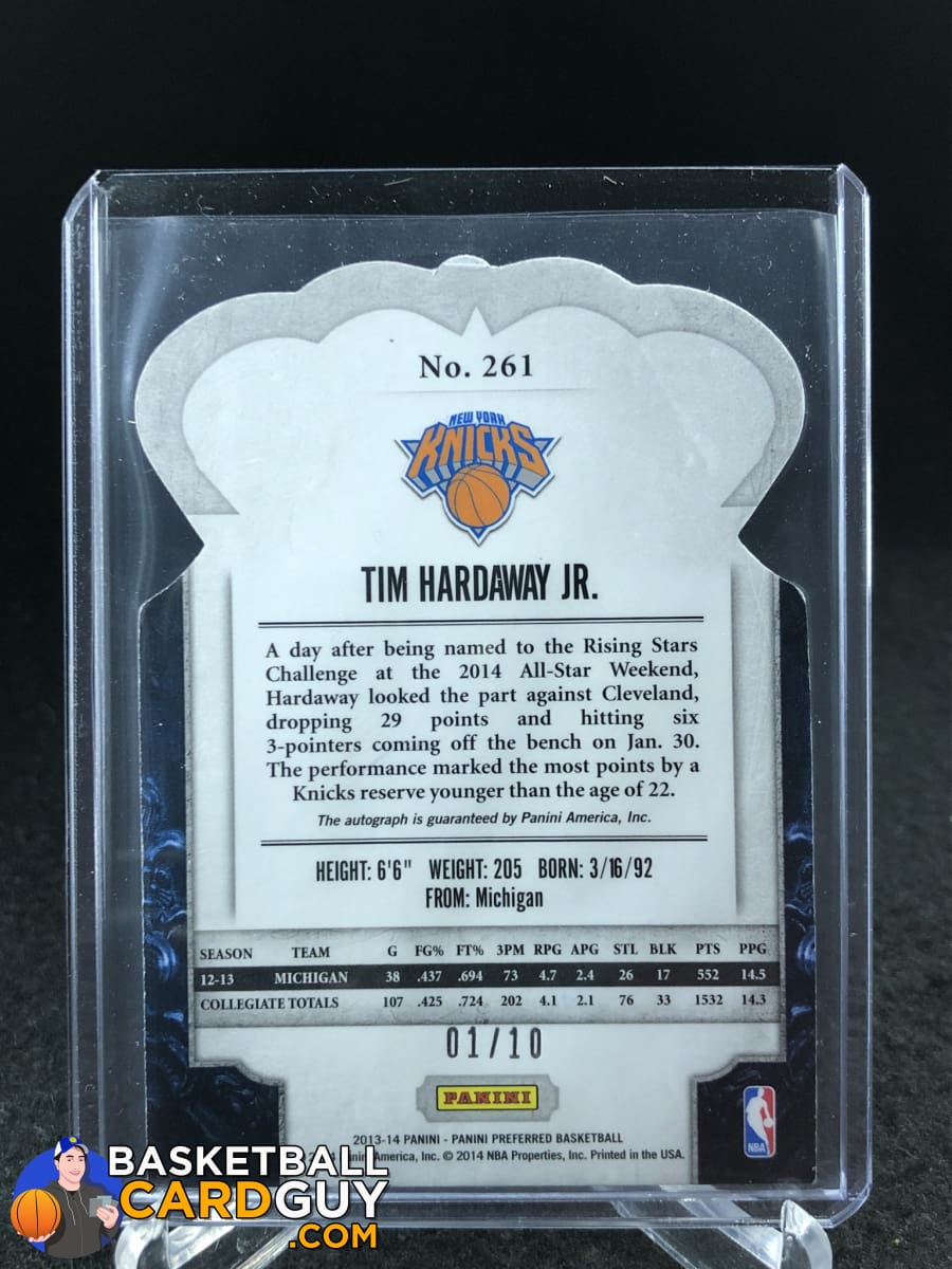 Tim Hardaway Jr. 2013-14 Panini Preferred RC Gold #/10