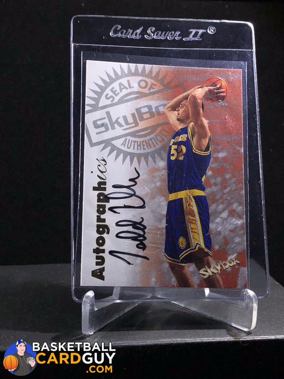 Todd Fuller 1997-98 Skybox Premium Autographics - Basketball Cards