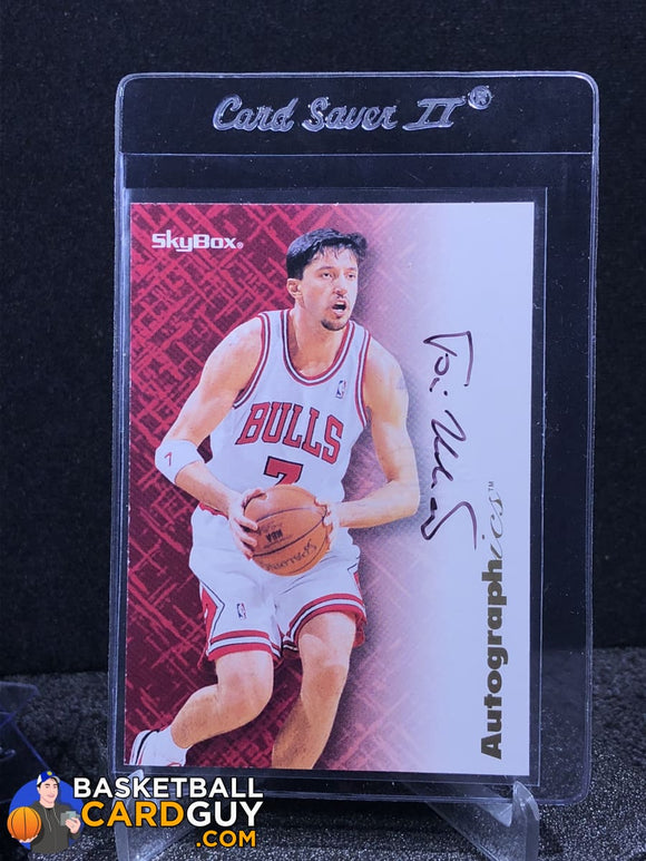 Toni Kukoc 1996-97 Skybox Autographics - Basketball Cards