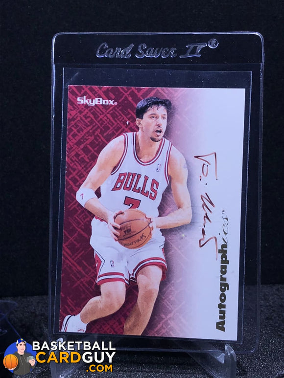 Toni Kukoc 1996-97 Skybox Autographics - Basketball Cards