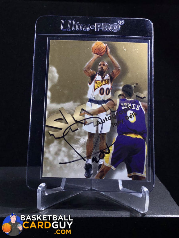Tony Delk 1998-99 Skybox Premium Autographics - Basketball Cards