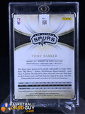 Tony Parker 2013-14 Immaculate Collection #164 JSY AU/75 - Basketball Cards