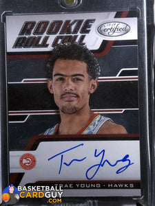 Trae Young 2018-19 Certified Rookie Roll Call Autographs - Basketball Cards
