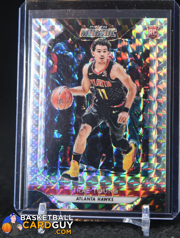 Trae Young 2018-19 Panini Prizm Mosaic #93 RC - Basketball Cards