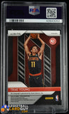 Trae Young 2018-19 Panini Prizm Rookie Signatures Prizms Silver #RS-TYG PSA 9 MINT autograph, basketball card, graded, rookie card