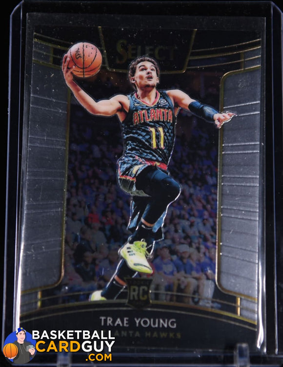 Trae Young 2018-19 Select #45 RC basketball card, rookie card