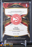 Trae Young 2018-19 Select Rookie Jersey Autographs #/199 - Basketball Cards