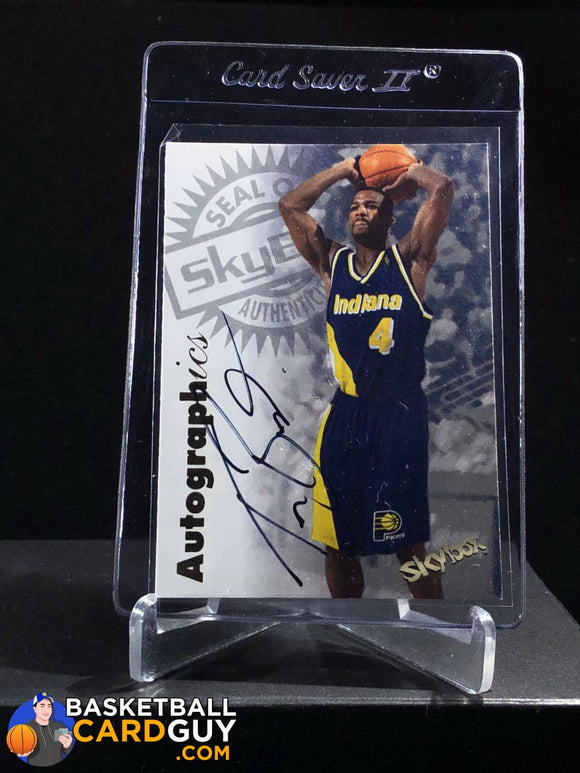 Travis Best 1997-98 Skybox Premium Autographics - Basketball Cards