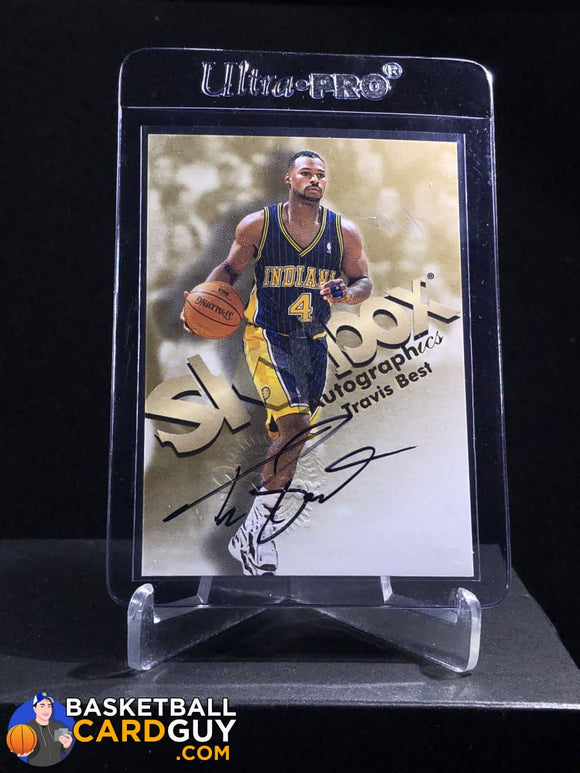 Travis Best 1998-99 Skybox Premium Autographics - Basketball Cards