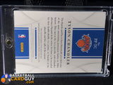 Tyson Chandler Immaculate Jumbo Patch Autograph #41/75 - Basketball Cards