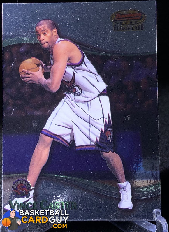 Vince Carter 1998-99 Bowman's Best #105 RC - Basketball Cards