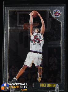 Vince Carter 1998-99 Topps Chrome RC #199 basketball card, rookie card