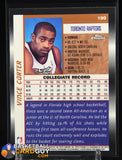 Vince Carter 1998-99 Topps Chrome RC #199 basketball card, rookie card