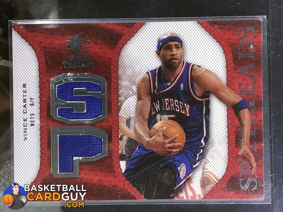 Vince Carter 2007-08 SP Rookie Threads SP Threads #SPVC - Basketball Cards