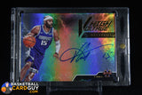 Vince Carter 2017-18 Panini Vanguard High Voltage Signatures #/49 autograph, basketball card, numbered