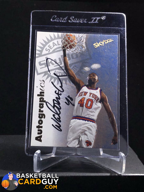Walter McCarty 1997-98 Skybox Premium Autographics - Basketball Cards