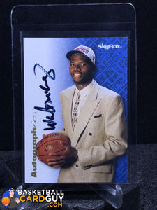 Water McCarty 1996-97 Skybox Autographics - Basketball Cards