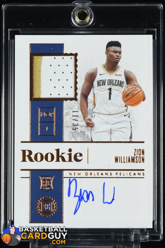 Zion Williamson Basketball Cards – Basketball Card Guy