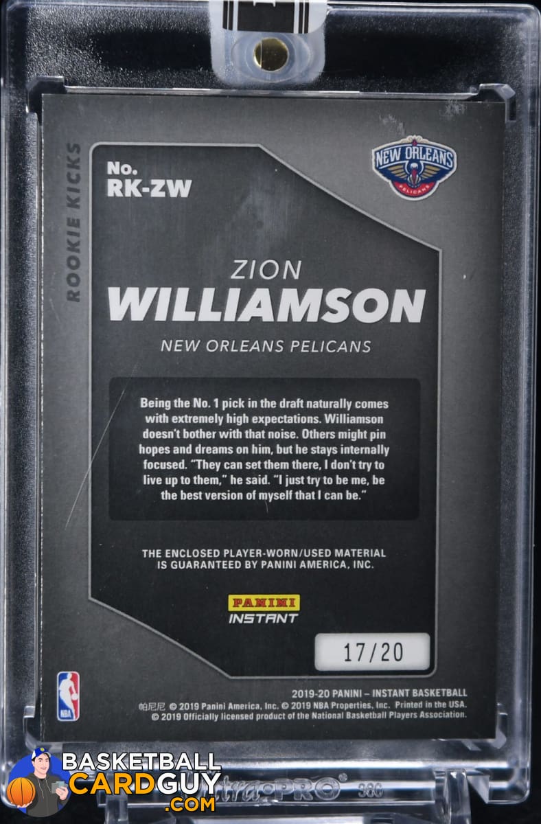 zion williamson kicks