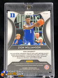 Zion Williamson 2019-20 Panini Prizm Draft Picks Prizms Blue #64 - Basketball Cards