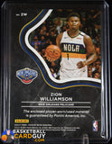 Zion WIlliamson 2020-21 Player of the Day Memorabilia #/99 basketball card, jersey, numbered